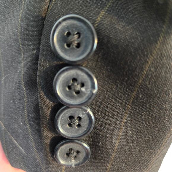 Oak Hall Men's Blazer 41R 41 Regular Sport Coat Large L Suit Jacket 2 Buttons - Picture 4 of 8